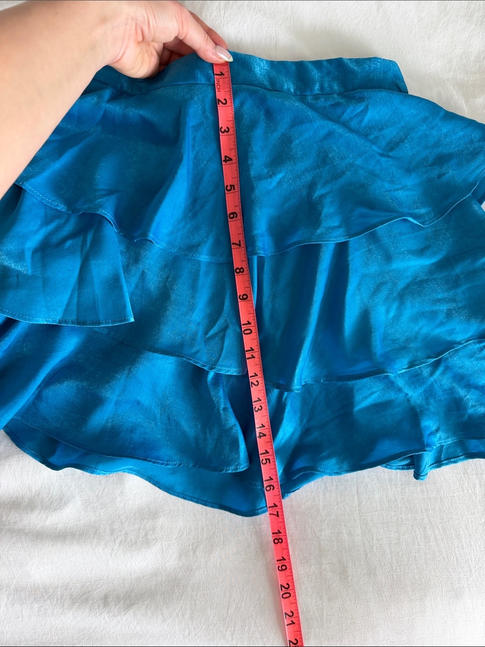 Blue by ZARA Tiered Ruffle Skirt - Picture 7 of 8